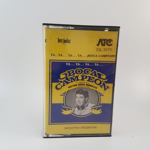 Boca Campeon Ta Ta Ta Victor Hugo Cassette 1981