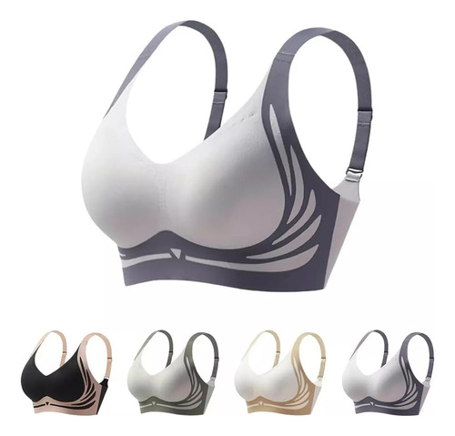 Sujetador Inalámbrico Push Up Para Mujer, 2 Unidades