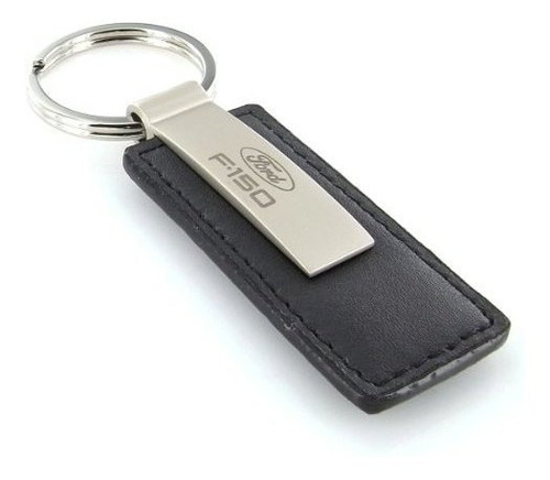 Imagen 3 de 5 de Ford F-150 Negro Cuero Rectangular Llavero