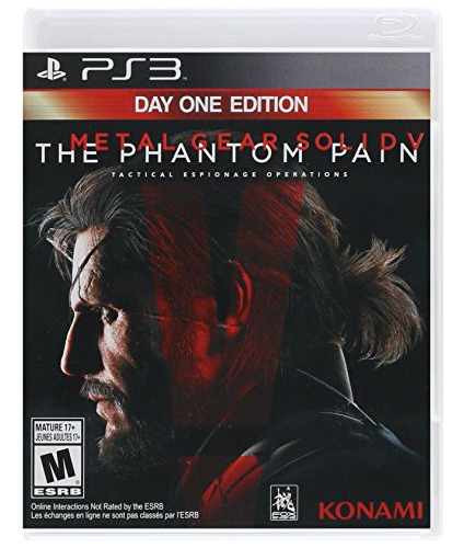 Metal Gear Solid V The Phantom Pain Playstation 3 Day One Ed
