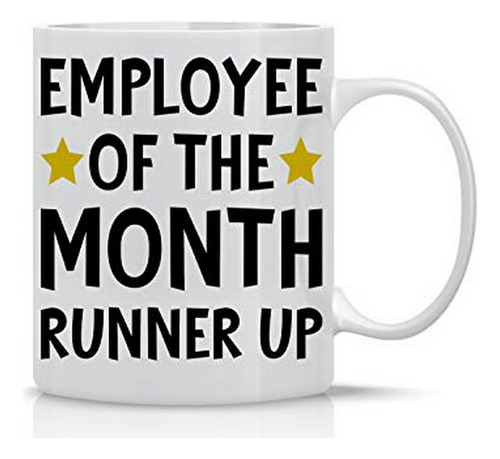 Employee Of The Month Runner Up 11oz Taza De Café Y Té Taza 