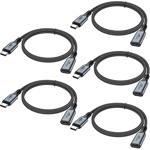 Cable De Extensión Usb C Para Computadora Portátil, Tableta