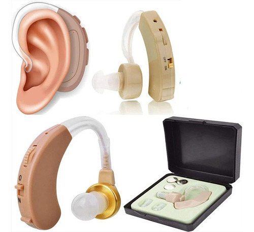 Kit Audifono Hipoacusico Oido Para Sordera Baja Media Alta C