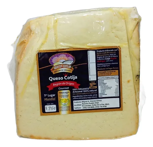 comprar Queso Cotija Gourmet Región De Origen 1.750 Kg De Medio Tajo