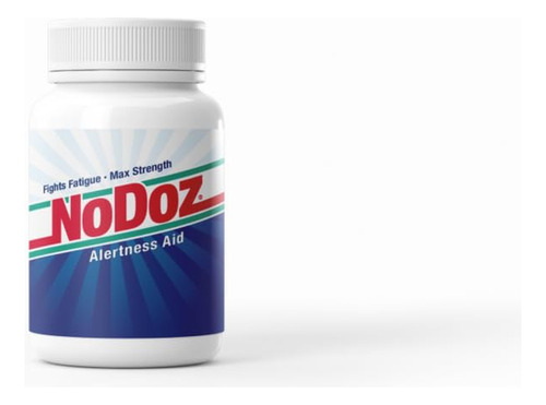 Nodoz 200mg Maximum Strength Alertness Aid, 60 Caplet Twin P