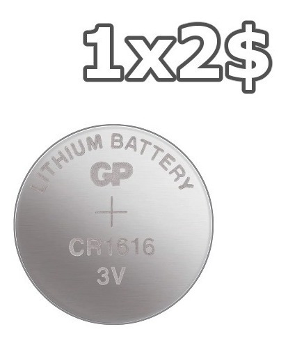 Pilas Bateria Cr1616 Lithium 3 V 