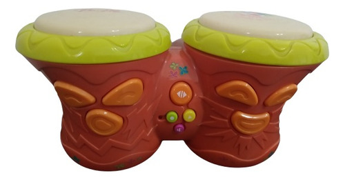 Bongo Tambor Musical Interactivo Luces Y Sonidos Bebe Barbie (Usado)
