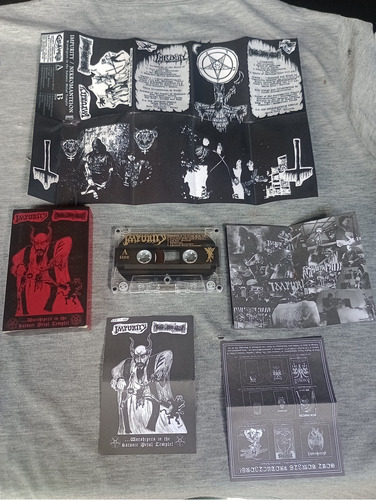 Fita K7 Impurity / Nekromanteion : Worshipers In The Satanic (Usado)