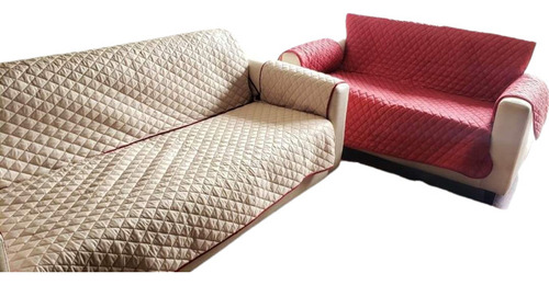 Set De Cobertores Para Muebles (rojo/beige)- Micromaster