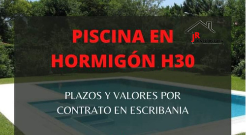 Piscina · Pileta Hormigon 8x4 12x6 Bs.as.| 6x3 7x3 10x6 10x5