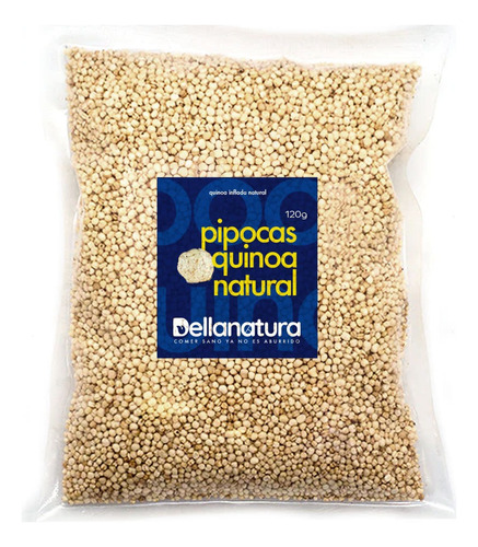 Pipoca De Quinoa Con Stevia 100g Dellanatura