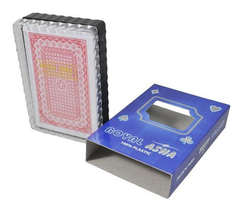 Barajas Americana Royal 12 Pz Juego Cartas 100% Plastico