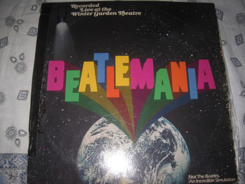 Lp Beatlemania,duplo Importado,capa(defeito),arista 1978