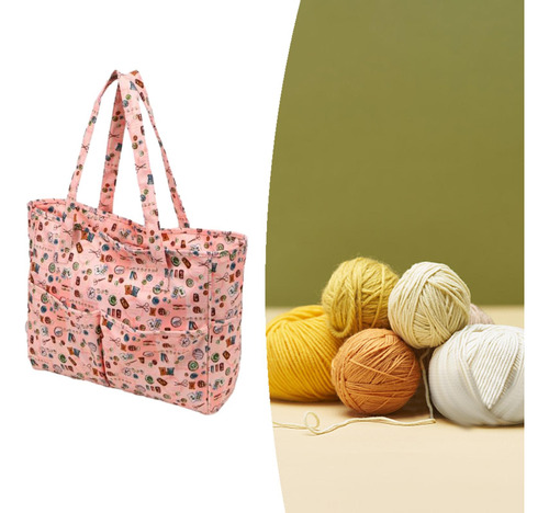 Bolsa De Tejer, Bolsa De Hilo, Bolsa De Agujas De Tejer Para