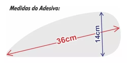 Adesivo Tanque Lateral Intruder 125 Tubarão Kit 6 Adesivos