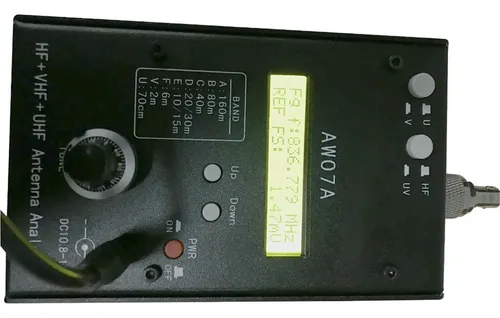 Analisador De Antena Aw07a Hf/vhf/uhf 160m 1,5-470 Mhz Com
