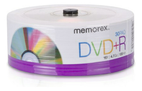 Memorex*****dvd+r 16x Eco Spindle Base, 30 Pack