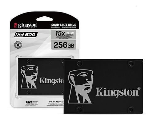 Disco Estado Sólido Kingston Kc600 256gb Sata 6 Gbps 2.5