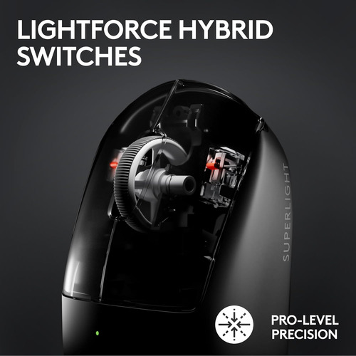 Ratón Inalámbrico Logitech G Pro X Superlight 2, 44,000 Dpi