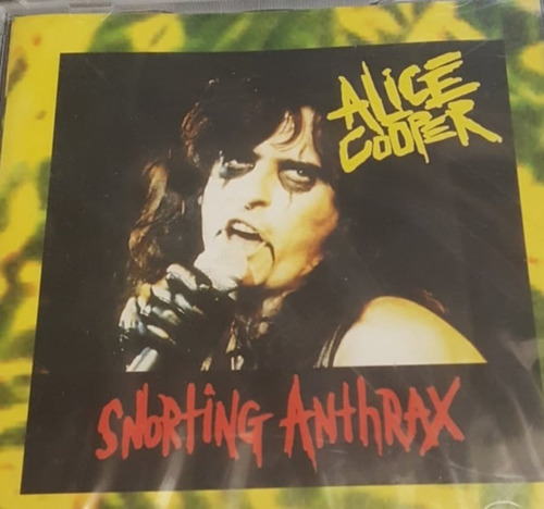 Alice Cooper Snorting Anthrax Cd