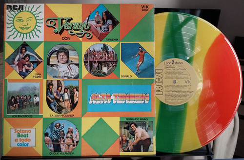 Vinilo Lp Verano Con Alta Tension - Exc - Edfargz