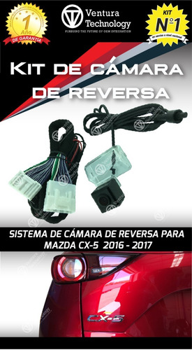 Cámara De Reversa  Para Mazda Cx-5   Año 2017