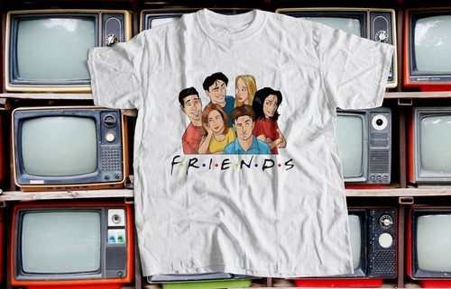 Remera Unisex Serie Friends - Varios Modelos