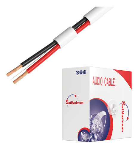 Cable De Altavoz 16 Awg Cca 30.48 M Cables Direct Online