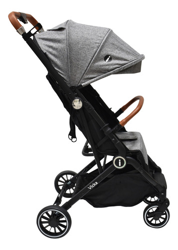 Carriola Vicka Travel System Lifestyle By Infanti Reversible Color Gris Chasis Negro