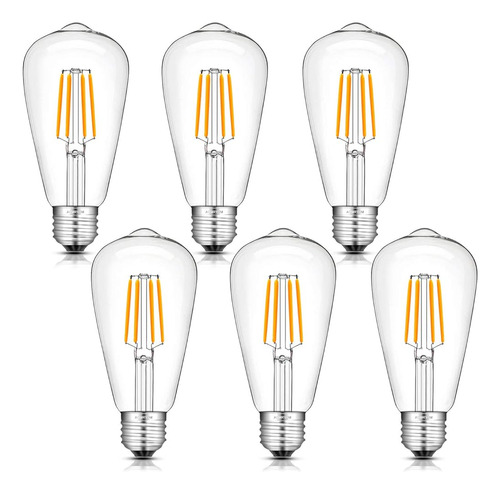 Aomryom Regulable 4w Led Edison Bombillas 40w Incandescente 