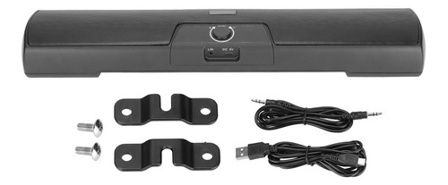 Bocina De Barra De Sonido Usb Montaje En Pared Estéreo Con