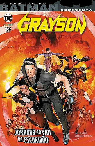 A Sombra De Batman Apresenta Grayson - Editora Panini