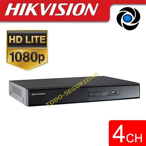 Dvr Seguridad Hikvision 4ch P2p Hdmi Vga Hd Cctv 1080p Audio