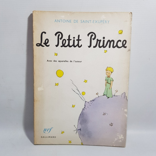 Antiguo Libro El Principito En Francés Saint Exup Mag 61347