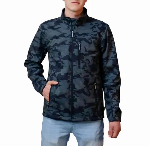 Chaqueta De Neopreno Camuflaje Militar Hombre Casual Reimer