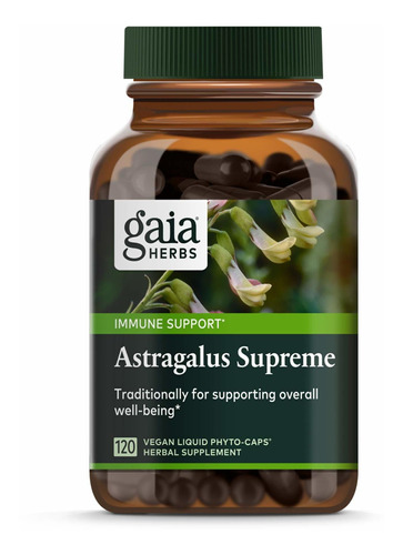 Gaia Herbs Astragalus Supreme - Suplemento Herbal De Apoyo I