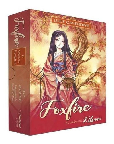 Oráculo Foxfire Kitsune Lucy Cavendish Cartas + Libro Guía