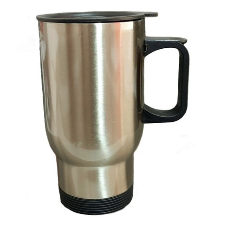 Termo Para Auto Plata 16oz De Acero Tlp Sublimacion Viajero