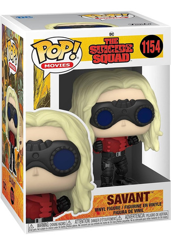Funko Pop! Filmes: Esquadrão Suicida - Savant, 2021,filme Dc