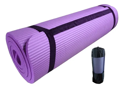 comprar Colchoneta Yoga Mat Gruesa De 15 Mm + Sujetador + Bolso