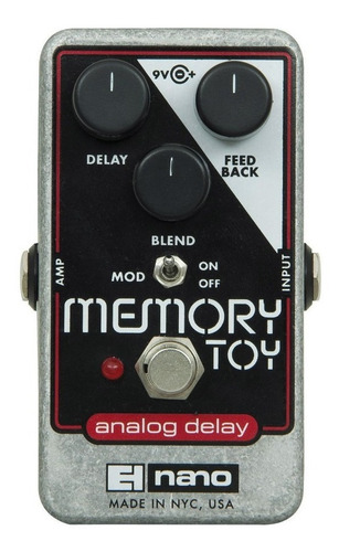 Pedal Delay Electro Harmonix Memory Toy Delay Analog