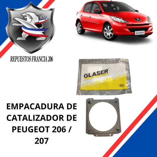 Empacadura De Catalizador De Peugeot 206 / 207 /partner  