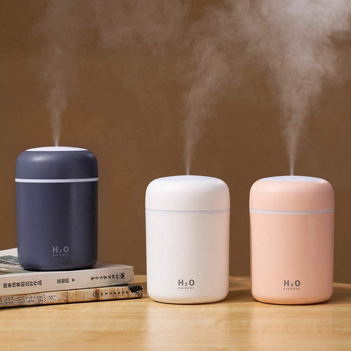 Aishna Humidifier Mini Humidificador Colorido Y Fresco, Difu