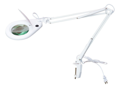 Lámpara Articulada Con Lupa Y Luz Led Zd-129a/led Takema