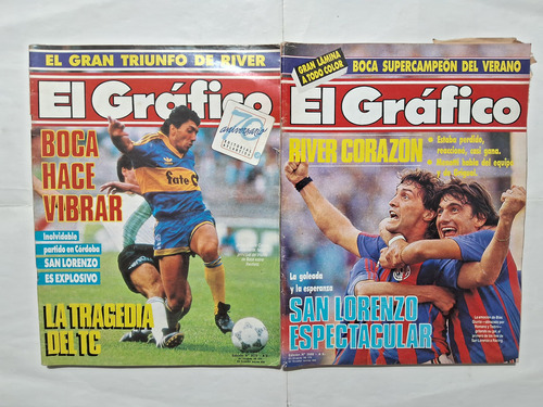 El Gráfico Año 1988 Lote De 13 Revistas. Se Vende Lote Compl (Usado)