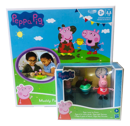 Peppa Pig Pack 2 Juguetes Originales