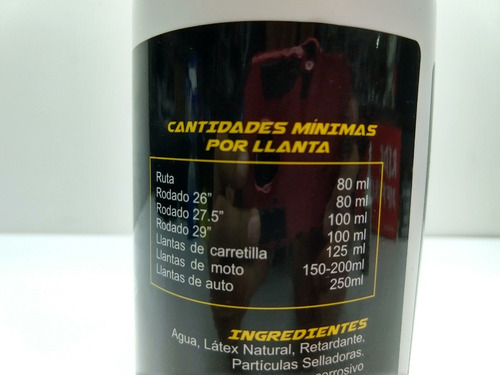 Sellamilk Sella Milk Sellador Liquido Anti Ponchaduras 2 L