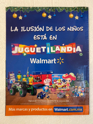 Catalogo Jugueteria Juguetilandia Walmart Navidad 2019 (Usado)