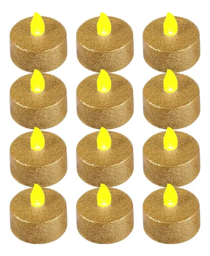 comprar Velas Té Con Pilas Velas Halloween Sin Llama 12 Luces