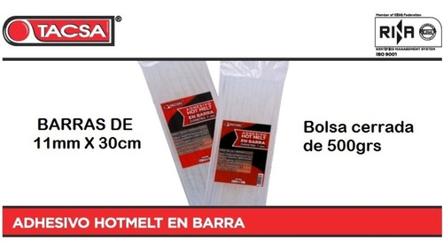 Pistola Aplicadora Adhesivo Hotmelt 60w + Bolsa 500gr Barras